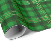 Groene ruit cadeaupapier (Rol Hoek)