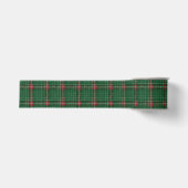 Groene ruit met rood en wit grosgrain lint (Voorkant)