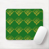 groene ruiten muismat (Met muis)