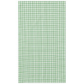 Groene ruitprint tafelkleed (Voorkant)