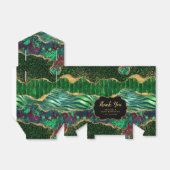 Groene Safari Agaat Verjaardag Dank u Bedankdoosjes (Uitgevouwen)