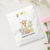 Groene Safari Oerwoud Animal Birthday Bedankzakje (Gezegeld)