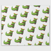 Groene Saint Patrick’s Day Cadeaupapier (Vlak)