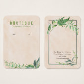 Groene-scène-afvoerscherm Visitekaartje (Voorkant /achterkant)