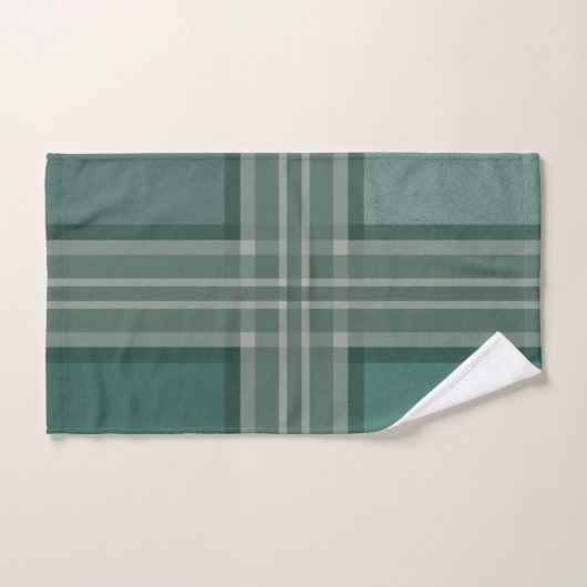 groene schaduw bad handdoek (Handdoek)