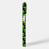 Groene schattige kameleon Case-Mate iPhone case (Achterkant / Rechts)