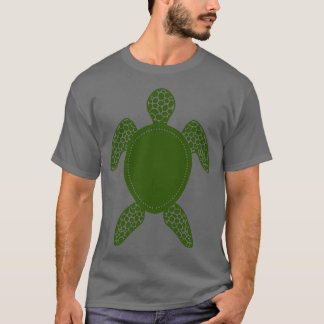 groene schildpad 1 t-shirt