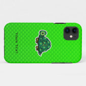 Groene schildpad Case-Mate iPhone case (Achterkant (horizontaal))