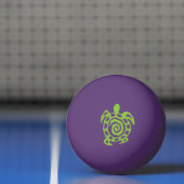 Groene schildpad pingpongballen (Net)