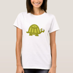 Groene schildpad t-shirt