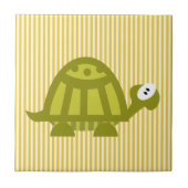 Groene Schildpad Tegeltje (Voorkant)