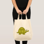 Groene Schildpad Tote Bag (Voorkant (product))