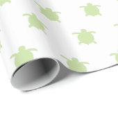 Groene schildpadden cadeaupapier (Rol Hoek)