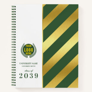 Groene School College University Afstuderen Dag Notitieboek