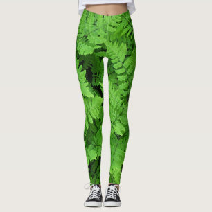 Groene schoonheid leggings