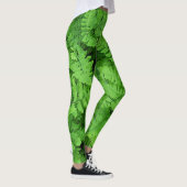 Groene schoonheid leggings (Rechts)