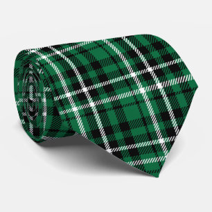 Groene Schotse Tartan Plaid Stropdas