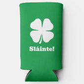 Groene seltzer koelbox voor St Patrick's Day (Voorkant)
