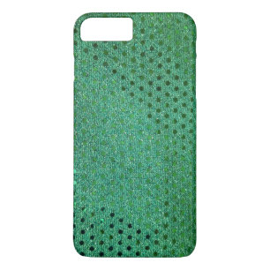 Groene sequenties 	iPhone 8 plus / 7 plus hoesje