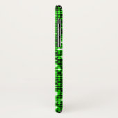 Groene Sequins Telefoon Case (Achterkant/links)