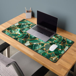 Groene Serpentine 2 Desk Mat