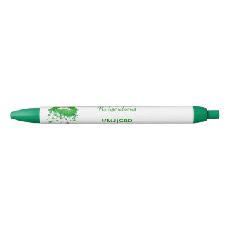 Groene Sexy MMJ Lippen Zwarte Inkt Pen