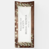 Groene Sfeerverlichting Bruidsontvangst Spandoek (Verticaal)