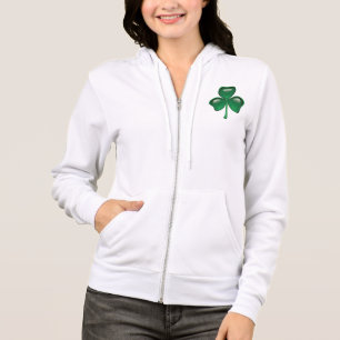 Groene Shamrock Driebladige Klaver Hoodie