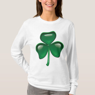 Groene Shamrock Driebladige Klaver T-shirt