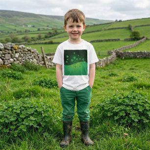 Groene Shamrock Klaver St. Patrick's Day Geluk T-shirt