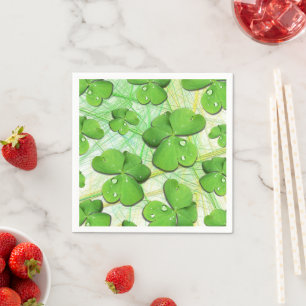 Groene Shamrock St Patrick's iPhone 5 Case-Mate Servet