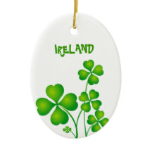 Groene Shamrock uit Ierland