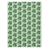 Groene Shamrocks 2025 Tafelkleed (Voorkant)