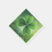 Groene Shamrocks Happy St. Patrick's Day (8) c Servet (Hoek)