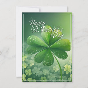 Groene Shamrocks Prettig St. Patrick's Dag (7) c