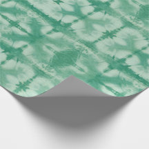 Groene Shibori Stijl