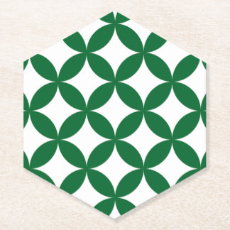 Groene Shippo Hexagon Top Onderzetter