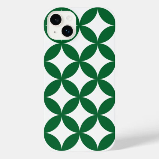 Groene Shippo iPhone 14 Plus Hoesje iPhone Hoesje (Achterkant)