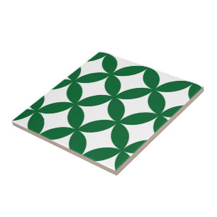 Groene Shippo Keramische Tegel Tegeltje
