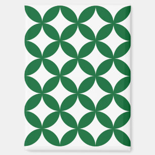 Groene Shippo rechthoek magneet