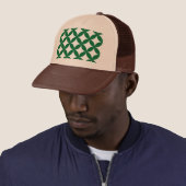 Groene Shippo Trucker Hat Pet (In situ)