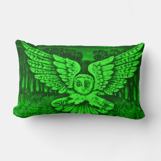 Groene Sierkussen Kussen (Voorkant)