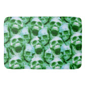 Groene Skulls Badmat (Voorkant)