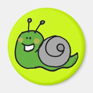 Groene slak magneet