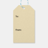 Groene slang cadeaulabel (Achterkant)