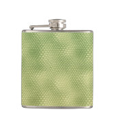 Groene slang Huid-effect Reptiel Wild Heupfles (Voorkant)