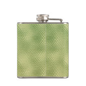 Groene slang Huid-effect Reptiel Wild Heupfles (Achterkant)