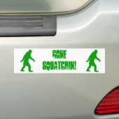 Groene slogan bumpersticker (Op auto)