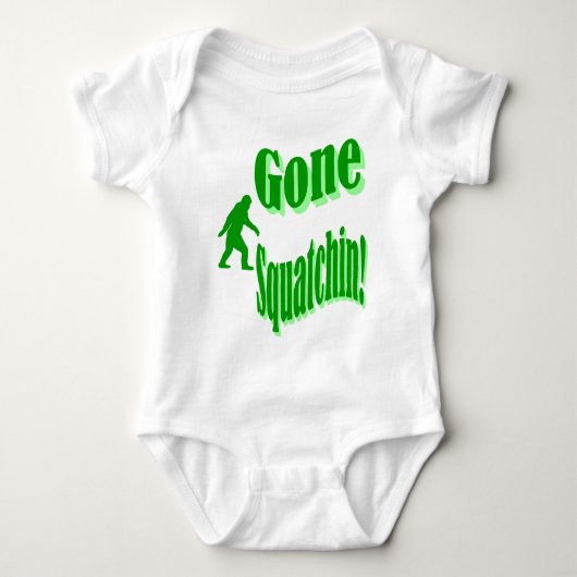 Groene slogan romper (Voorkant)