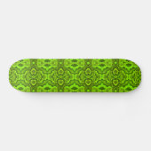 Groene Snake Textuur SkateBoard (Horizontaal)